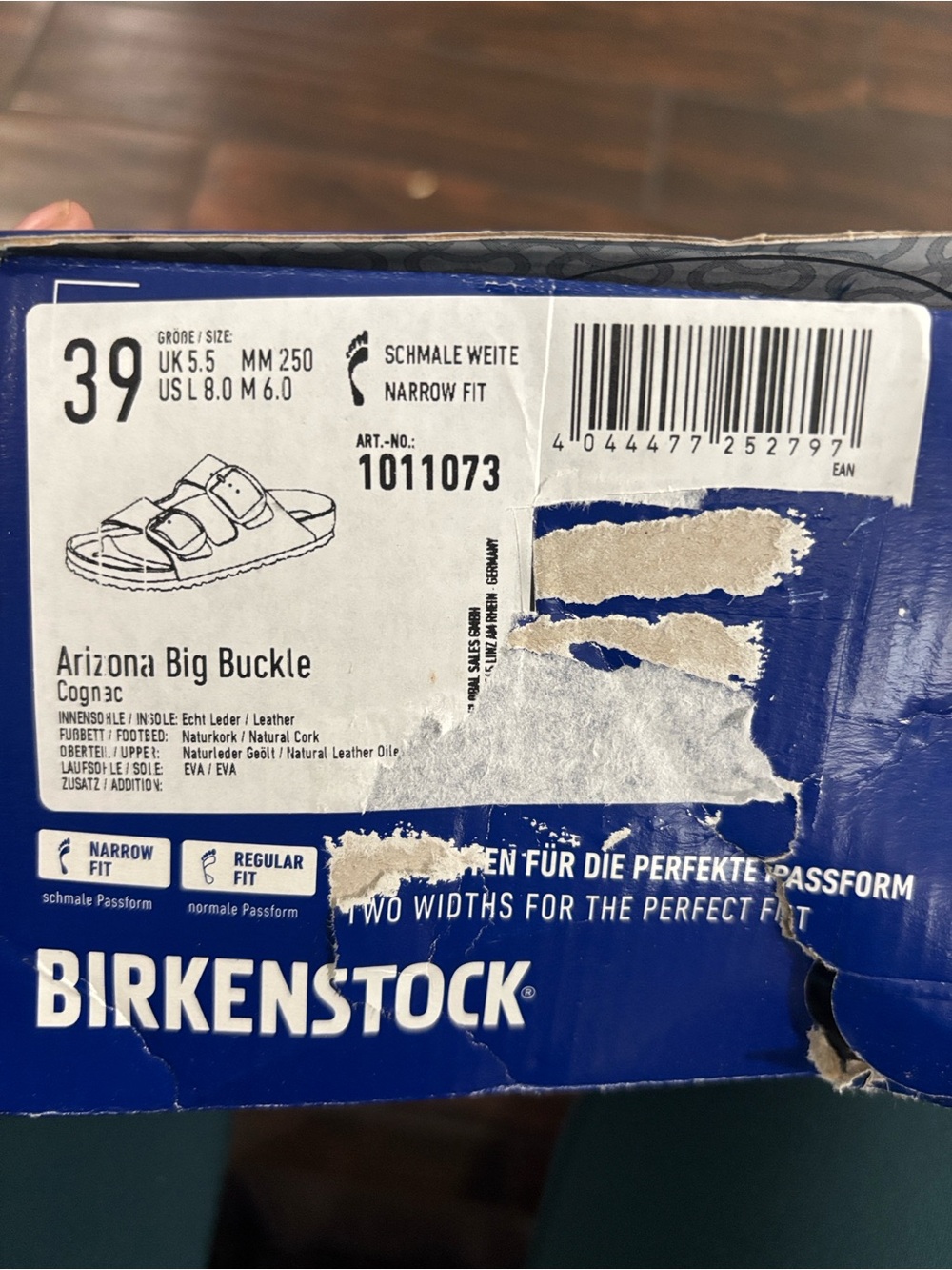 Birkenstock BIG Buckle Sandals with Gold Buckles - Picture 7 of 8